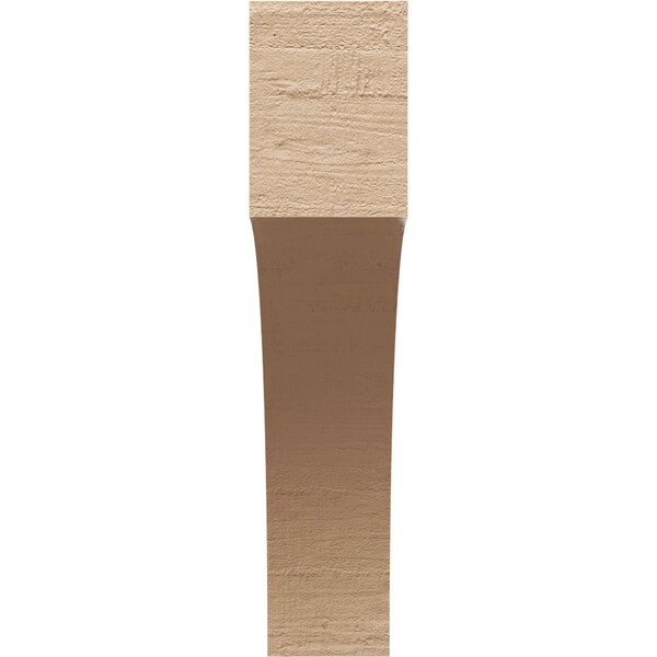 3-inch W X 14-inch D X 14-inch H Westlake Rough Cedar Woodgrain TimberThane Knee Brace, Primed